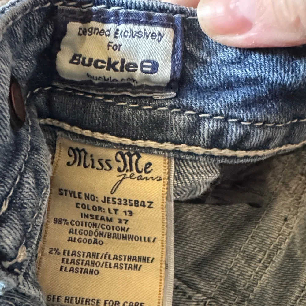 Rare Long tall miss me jeans from buckle 32 bling - Picture 4 of 4
